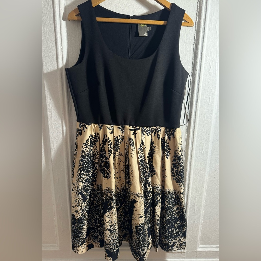 Floral Sleeveless Taylor Dresses Dress